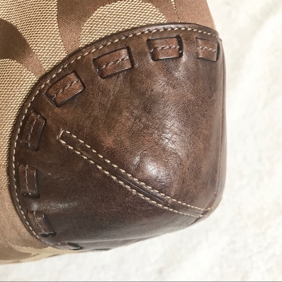 Coach Ergo Classic Signature Pleated Hobo Bag - Picture 12 of 16